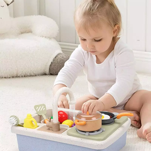 اسباب بازی سینک ظرفشویی کودک همراه با اجاق گاز FIVESTAR TOYS LERNING FUN_اسباب بازی